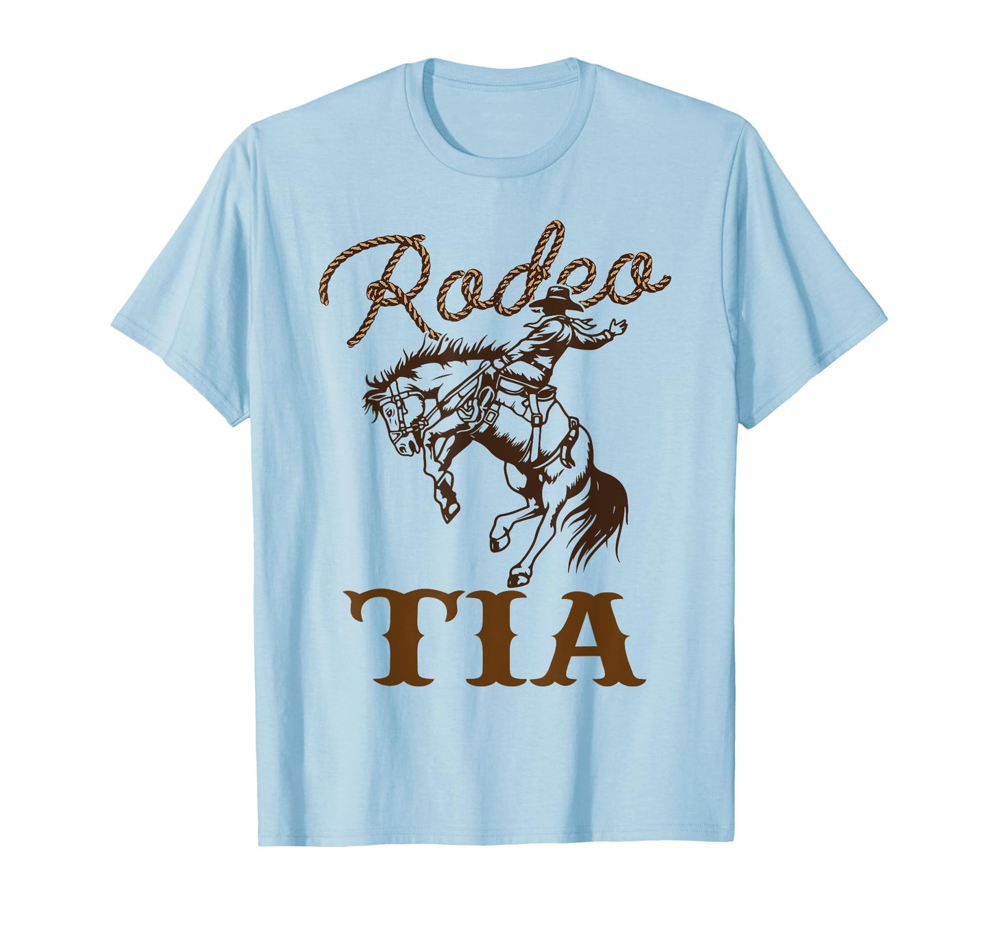 Tia Birthday Cowboy Cowgirl Western Rodeo Aunt Bday Party T-Shirt