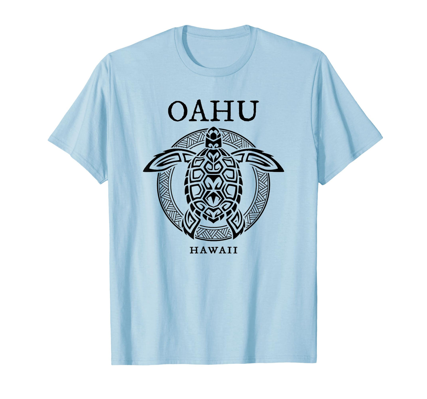 Oahu Hawaii Sea Turtle Souvenir Boys Girls Mens Womens T-Shirt