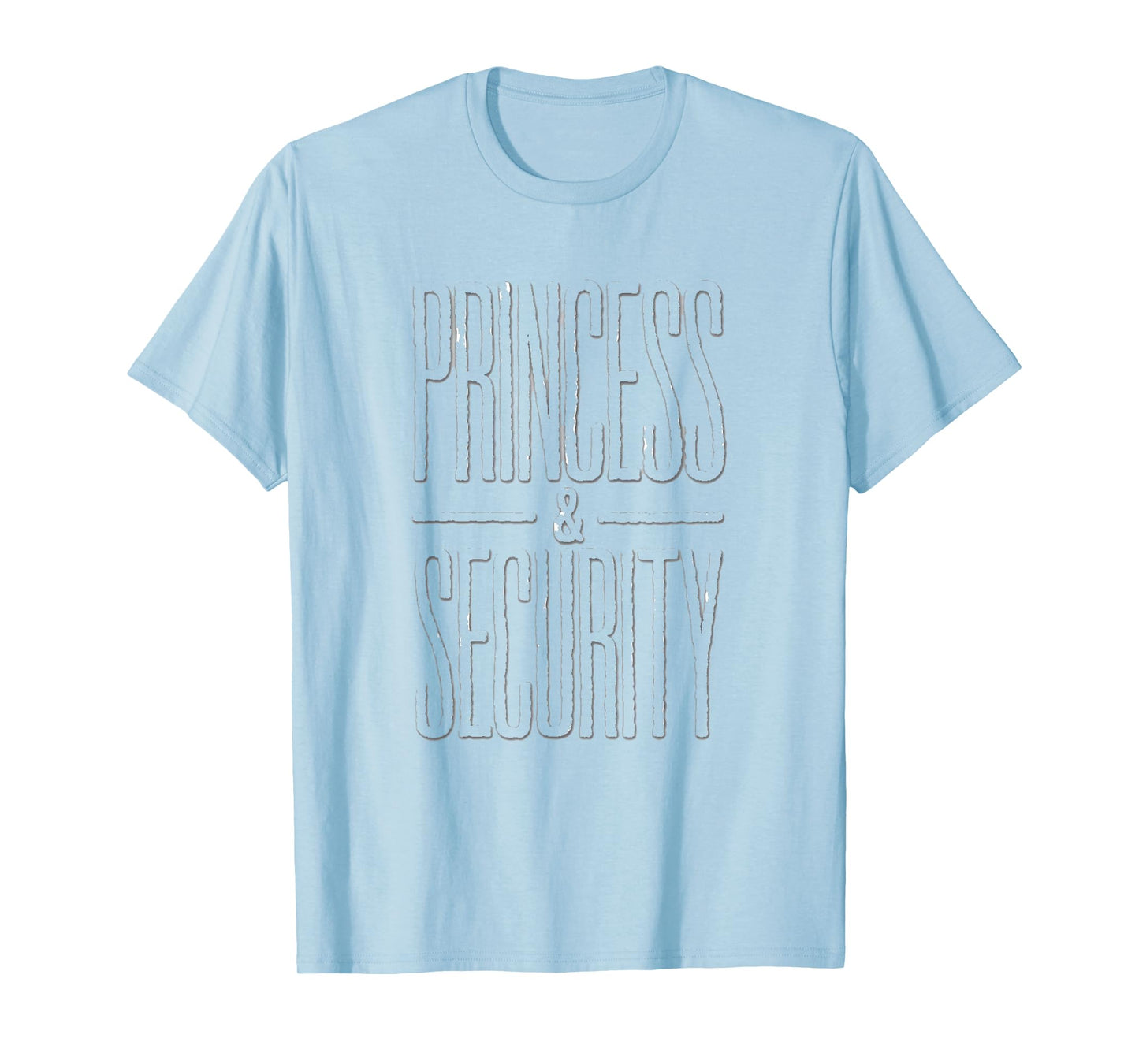 Vintage Princess Security Team Dad & Mom Family Trip T-Shirt