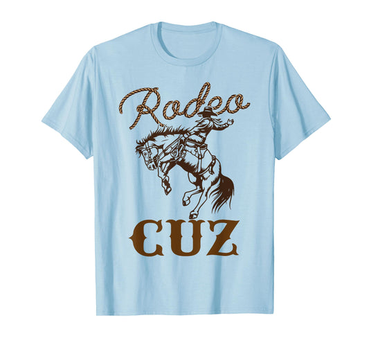 Cuz Birthday Cowboy Cowgirl Western Rodeo Cousin Bday Party T-Shirt