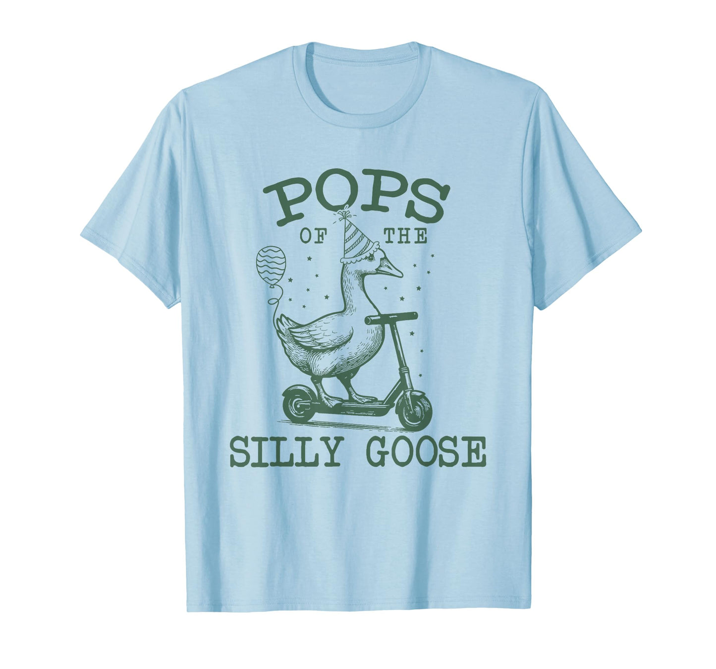 Pops of The Silly Goose First Birthday Family Matching T-Shirt