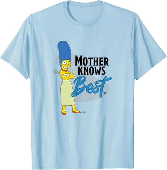The Simpsons Marge Mother Knows Best T-Shirt