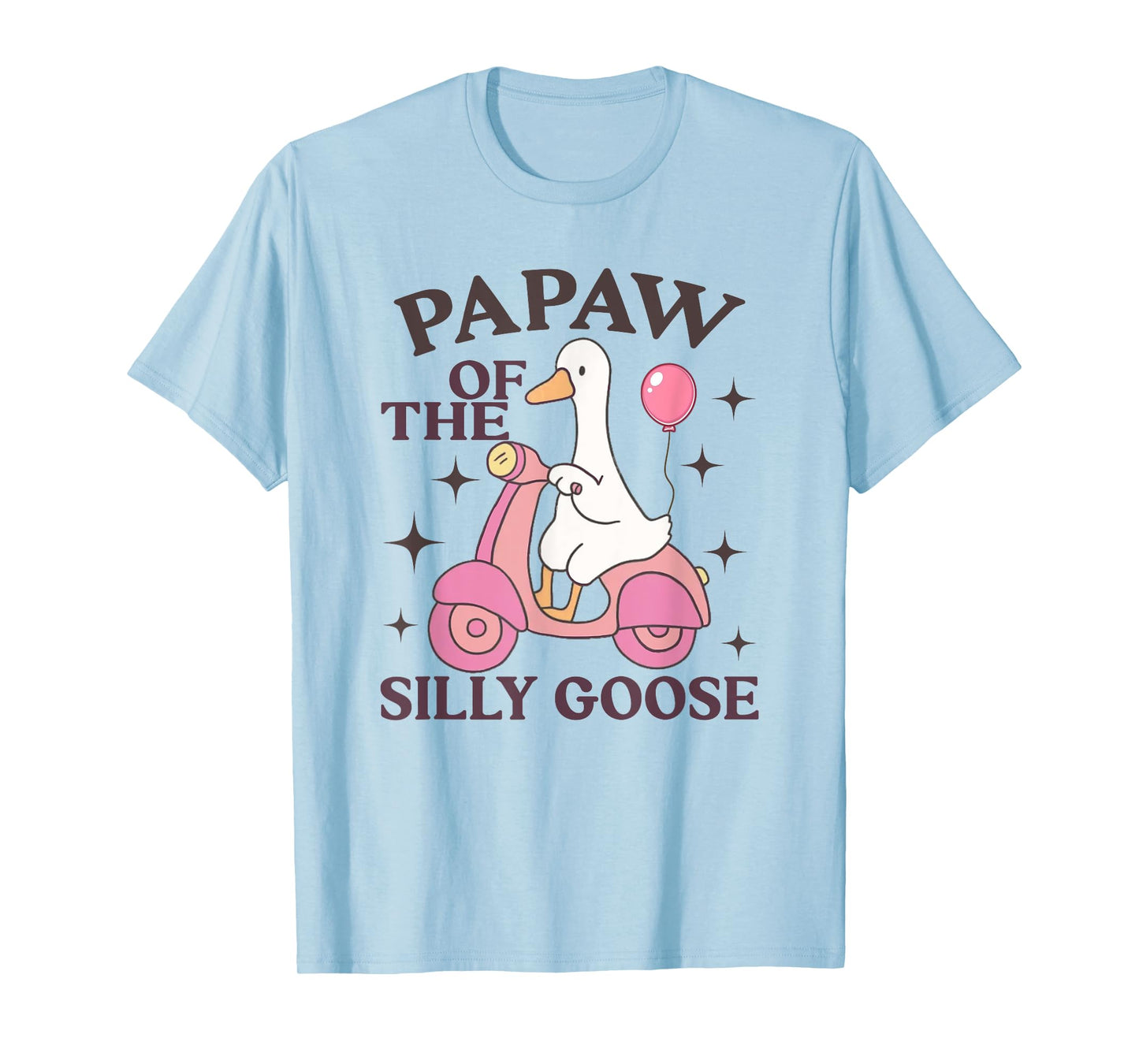 Papaw Goose On The Loose Funny Birthday Matching Family T-Shirt