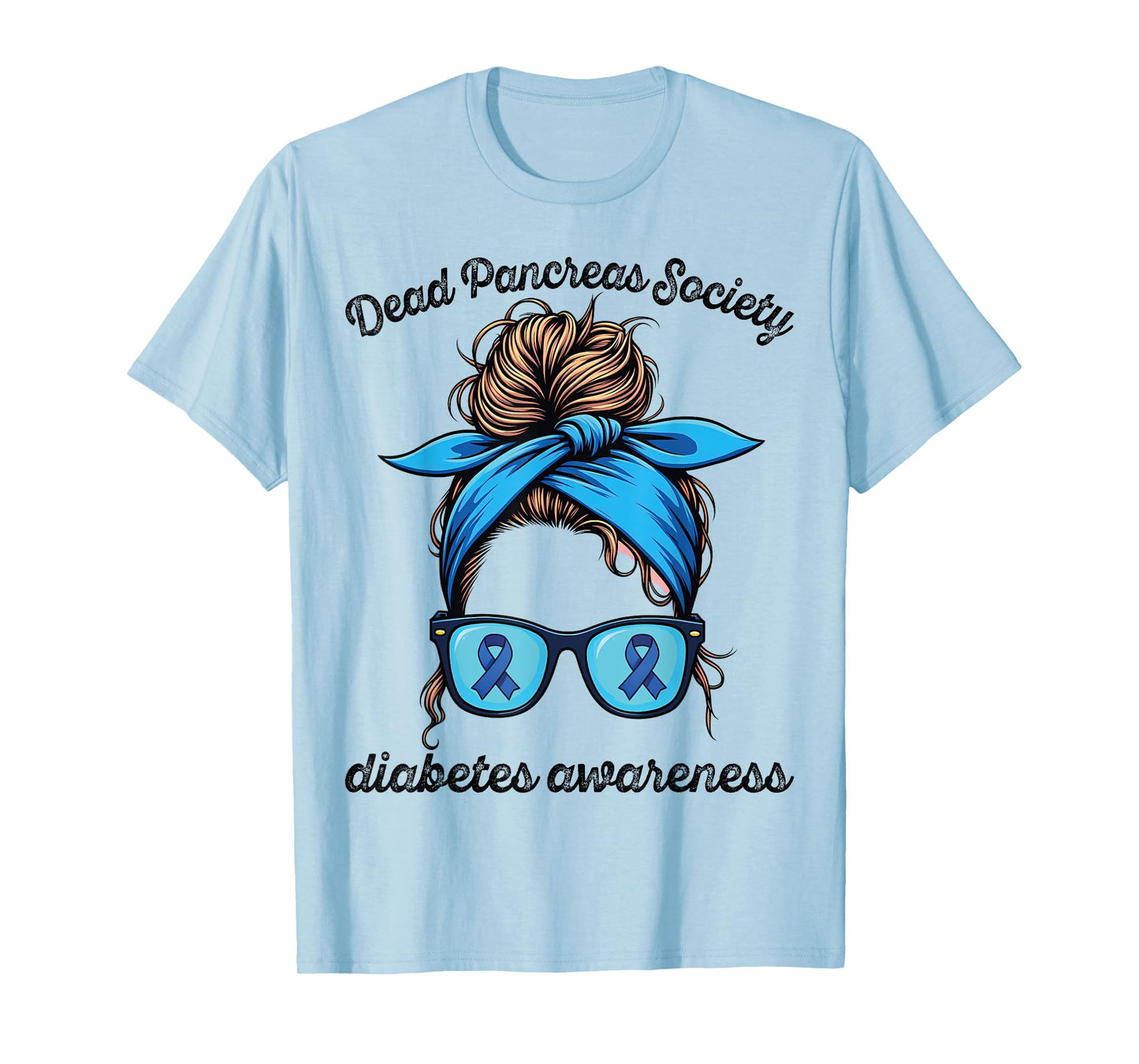 Dead Pancreas Society Diabetes Awareness Day Type 1 Diabetes T-Shirt