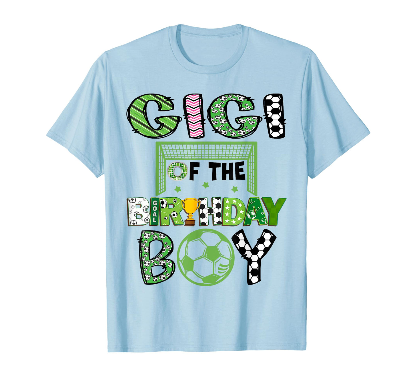 Gigi Of The Birthday Boy Soccer Lover Party T-Shirt