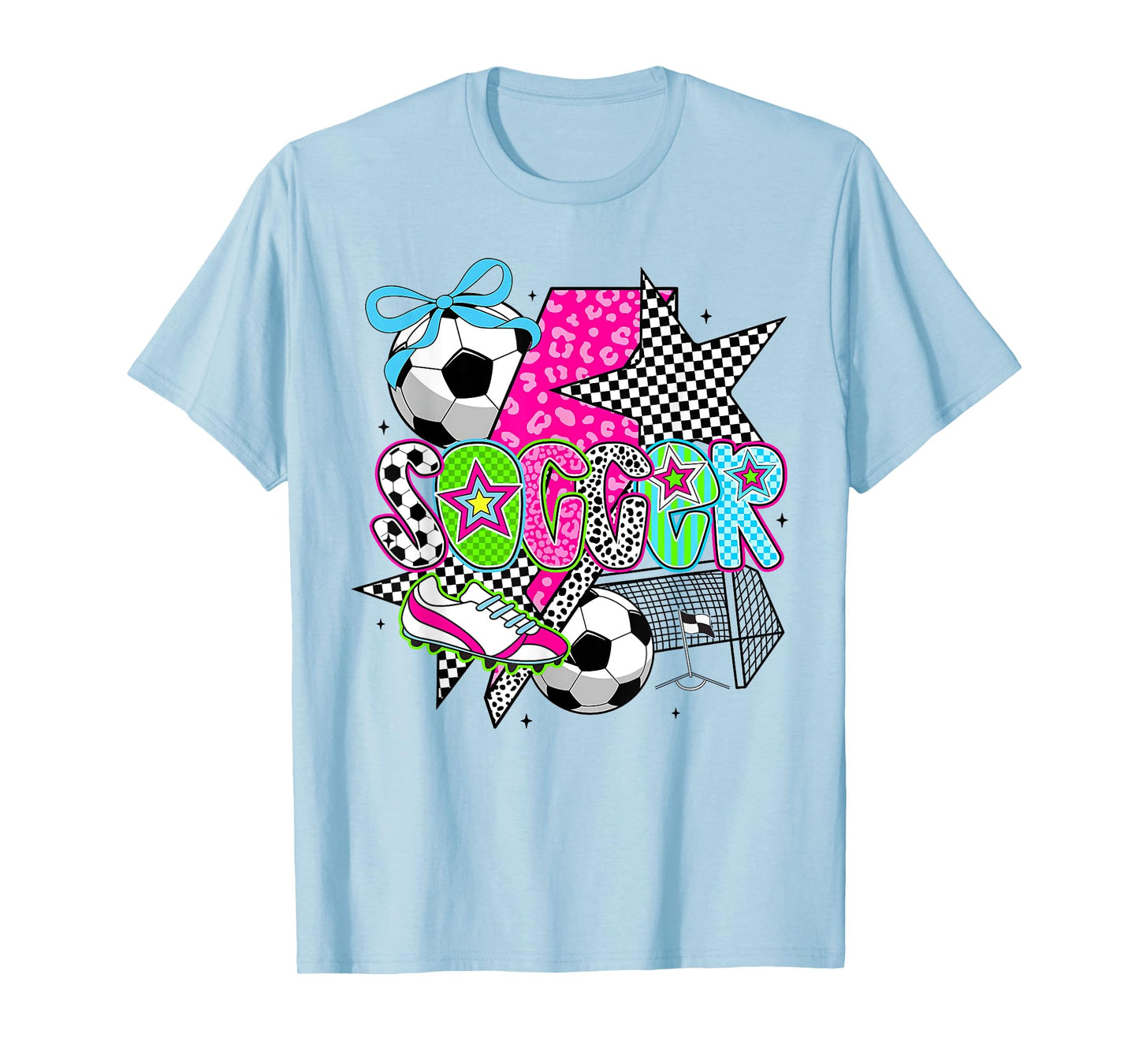 Soccer Game Day Soccer Mom Soccer Mama Go Cheer Sports T-Shirt