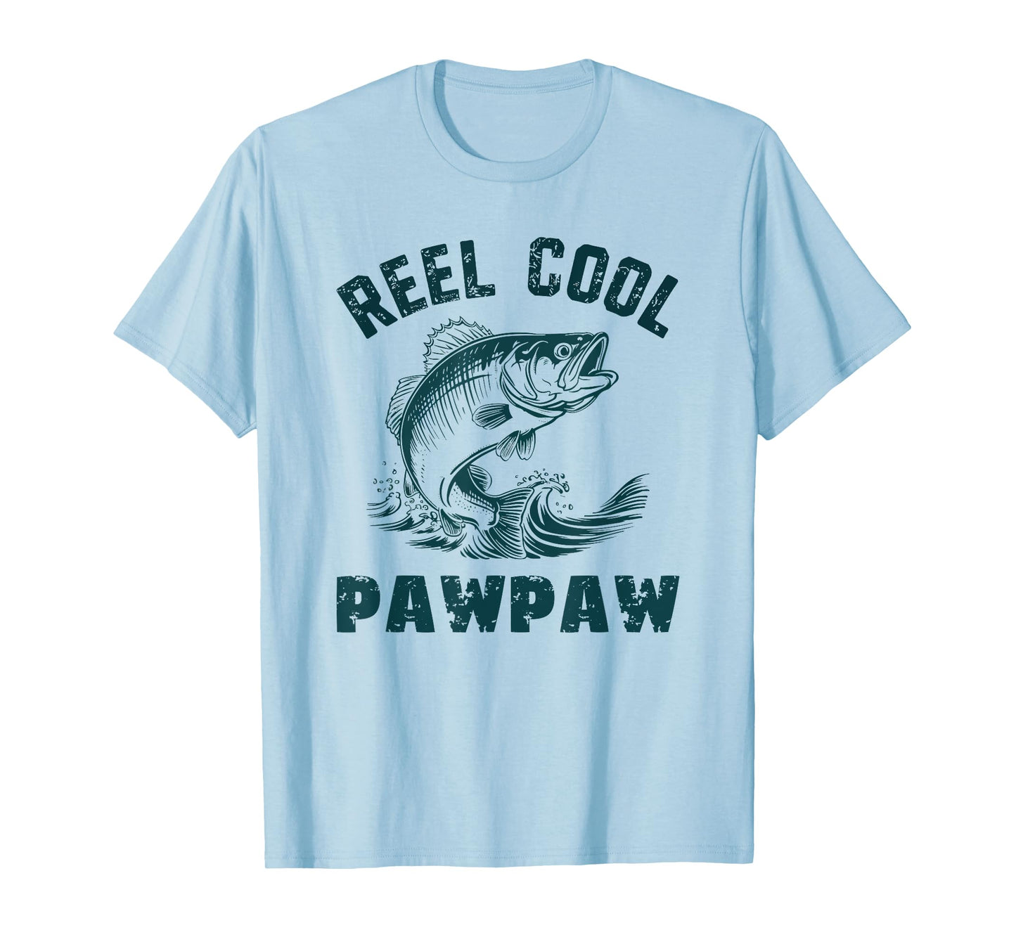 Reel Cool PawPaw Fishing Grandpa Vintage Style Paw-Paw T-Shirt
