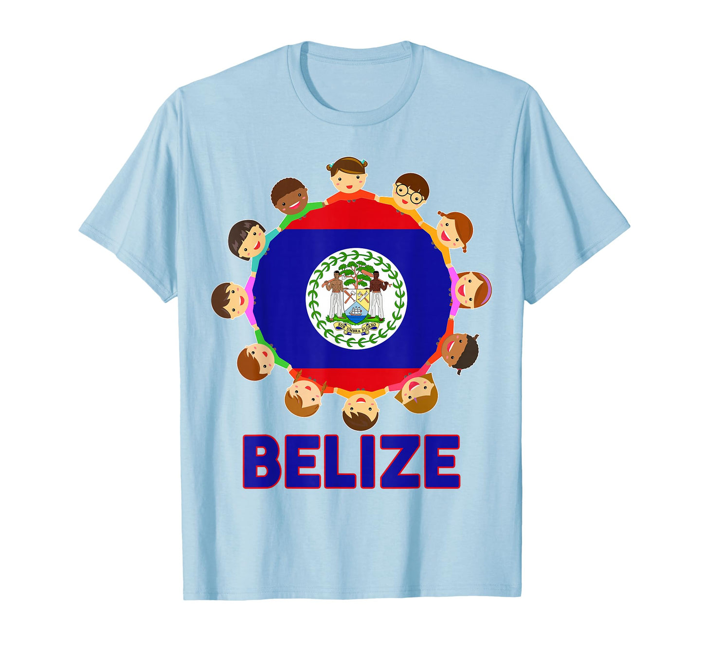 Toddler Belize-Shirt Flag Belizean Hispanic Heritage Baby T-Shirt