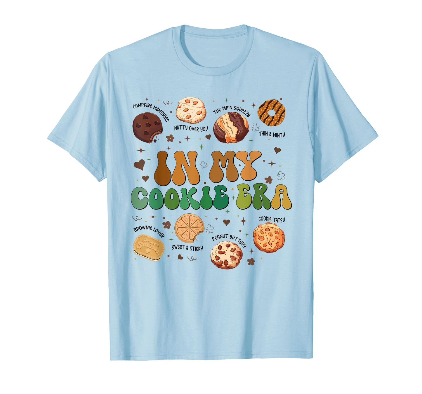 In My Cookie Era Cookie Dealer Era Scout Mom Girls Kids T-Shirt