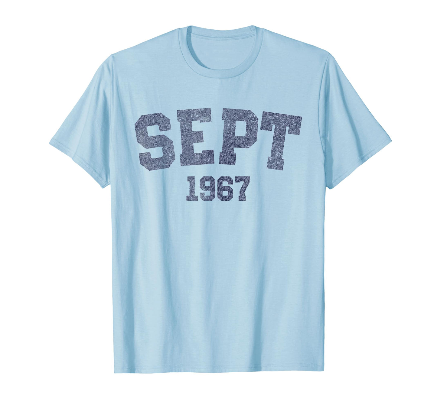 September - Vintage 1967 58th Birthday 58 Years Old T-Shirt