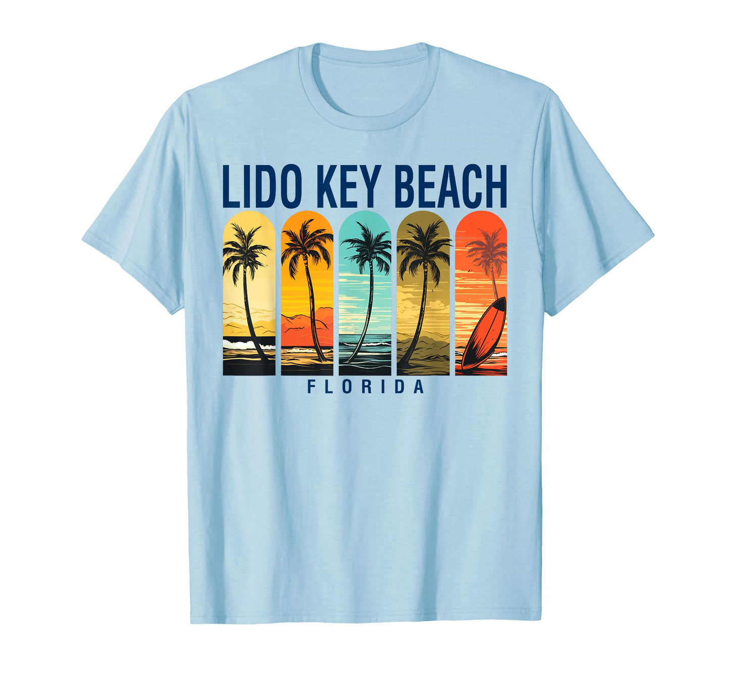 Lido Key Beach Florida Men Beach Rider Women T-Shirt