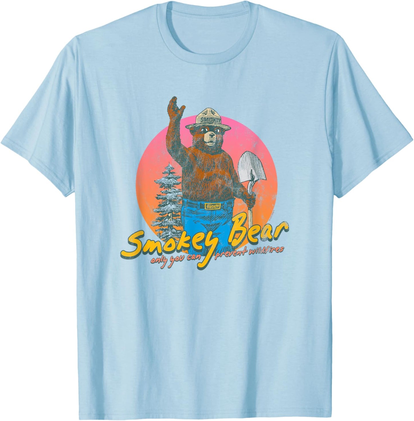 Ripple Junction x Smokey Bear Retro Smokey Bear T-Shirt