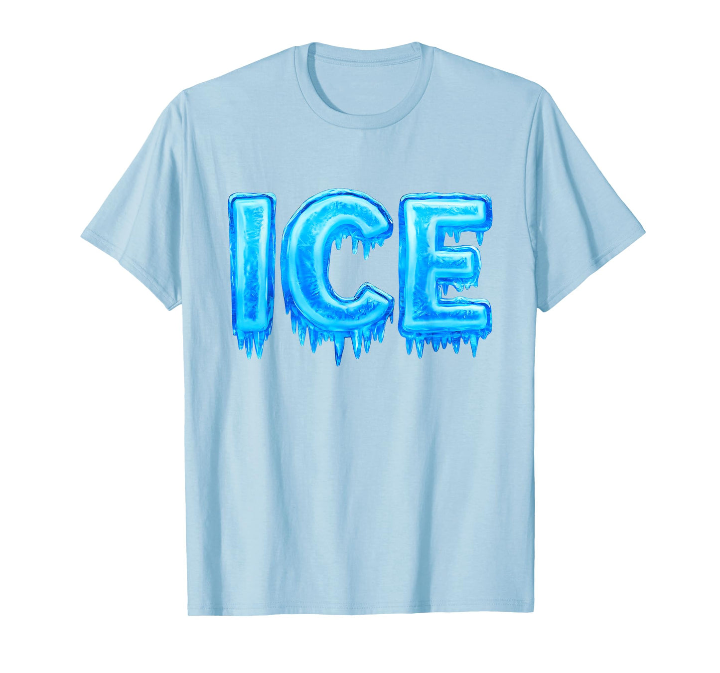 DIY Last Minute Ice and Fire Couple Family Halloween Costume T-Shirt