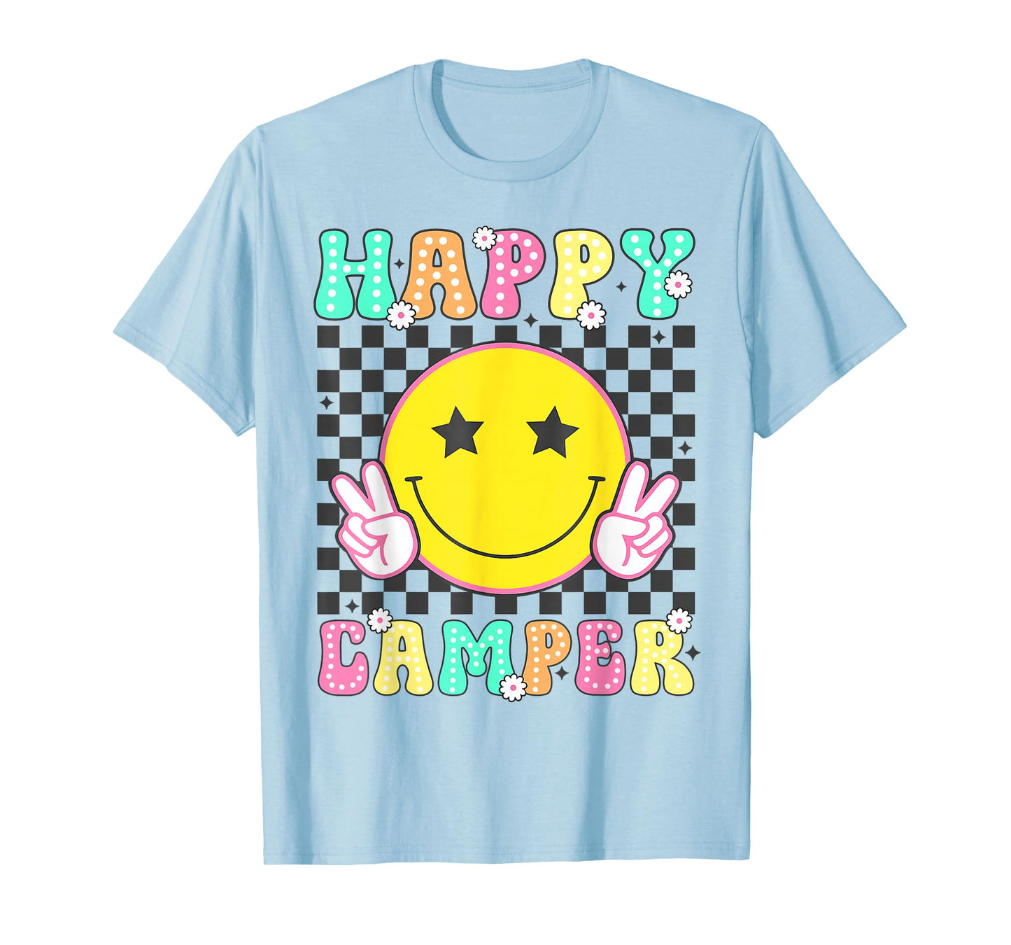Camper Happy Summer Camp Camping for Men Women Kids T-Shirt
