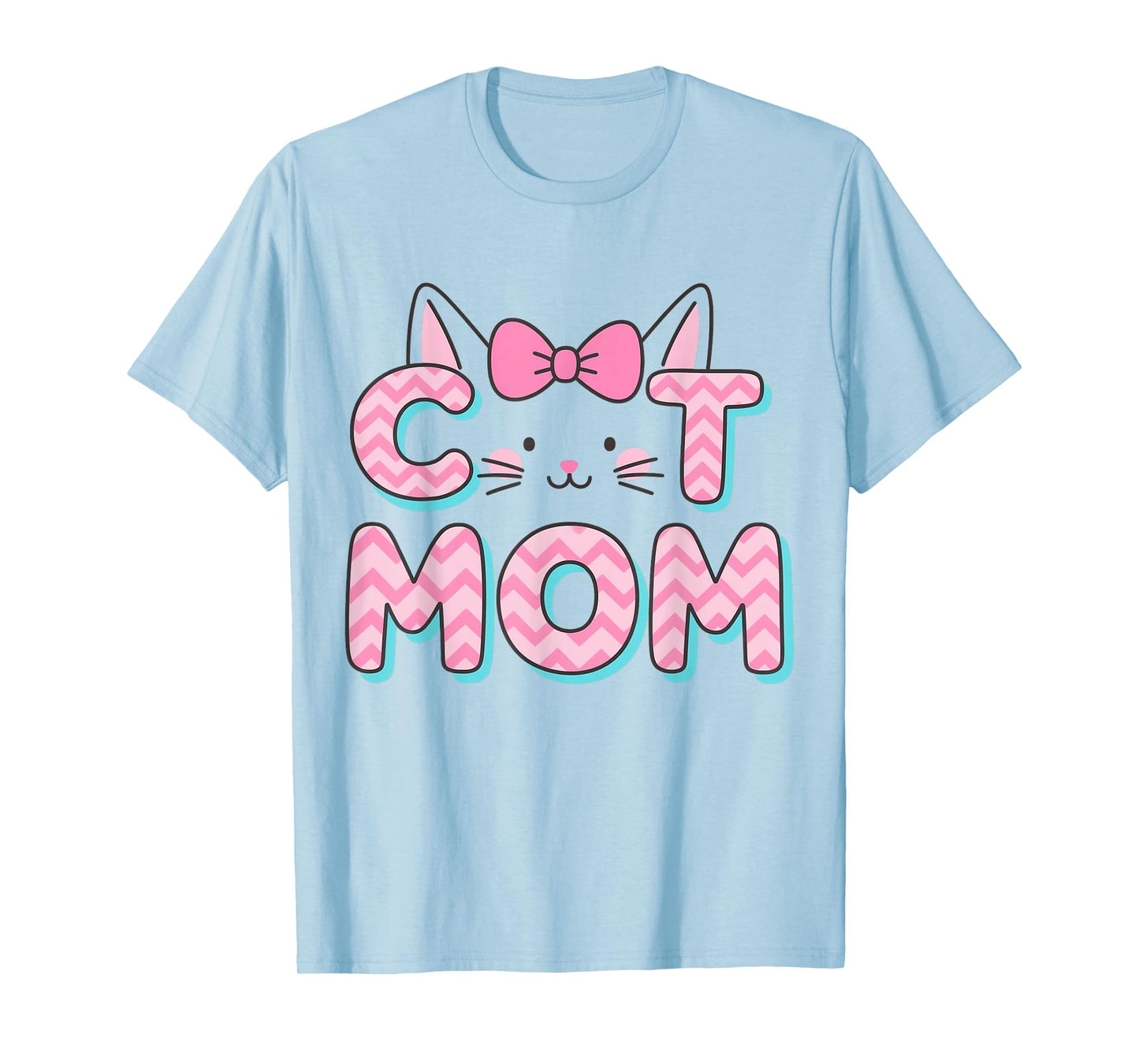 Women Cat Mom Cat Lover Cute Mother's Day Mama I Love My Cat T-Shirt