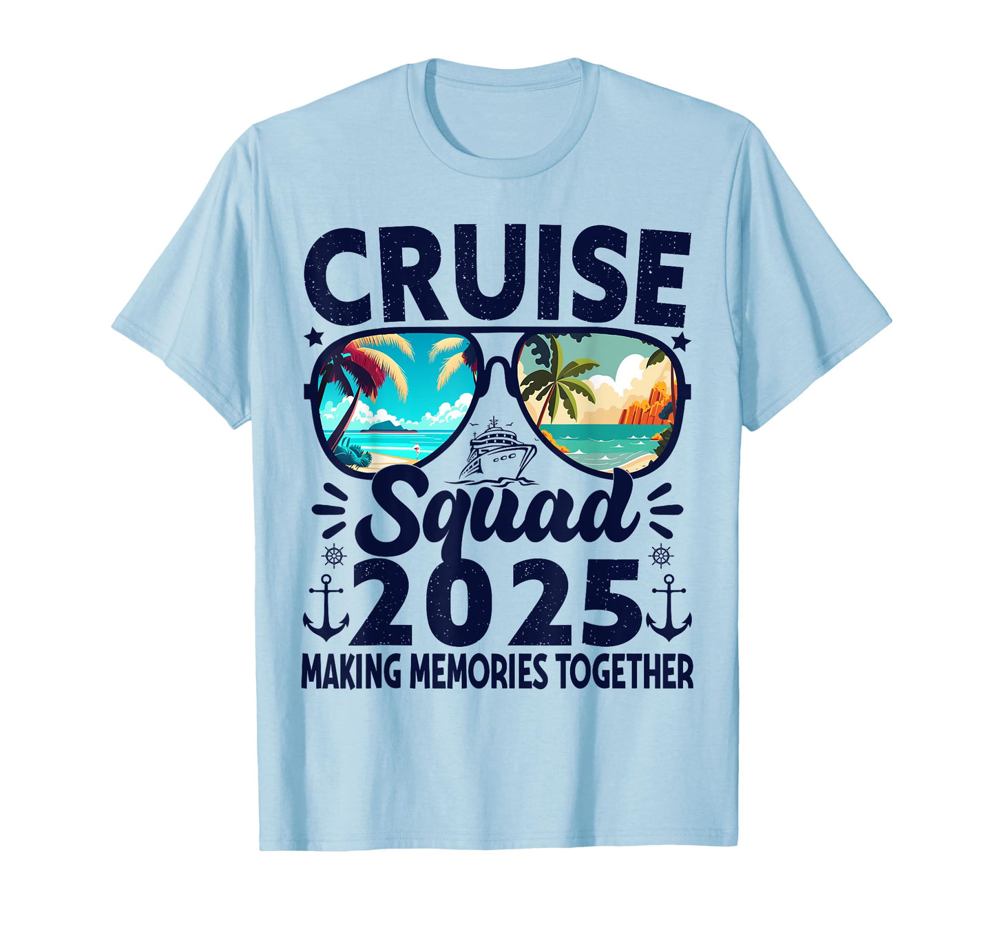 Cruise Squad 2025 Summer Vacation Trip Group Matching Cruise T-Shirt
