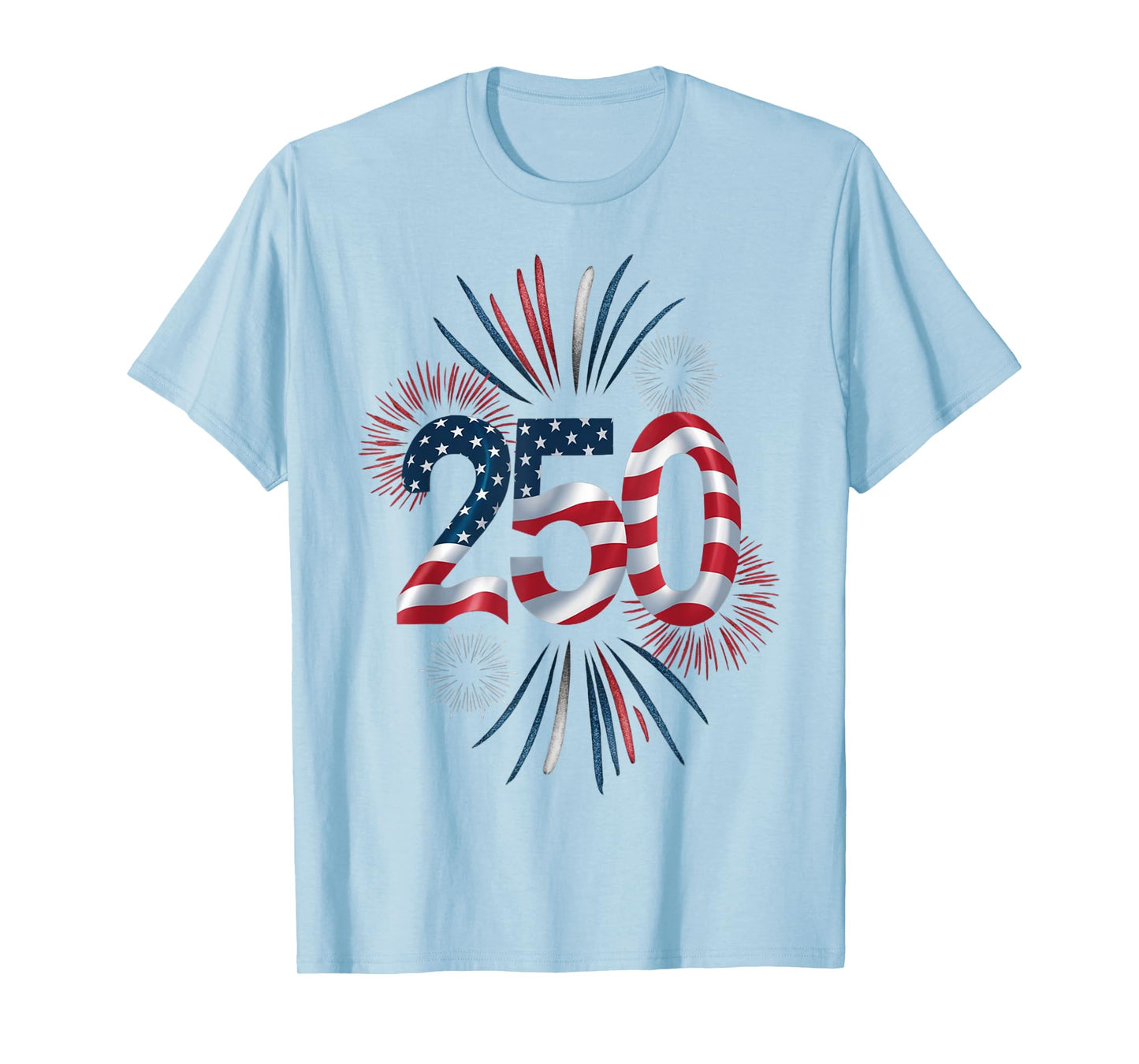 250th Anniversary Patriotic July 4th T-Shirt – USA 1776-2026 T-Shirt