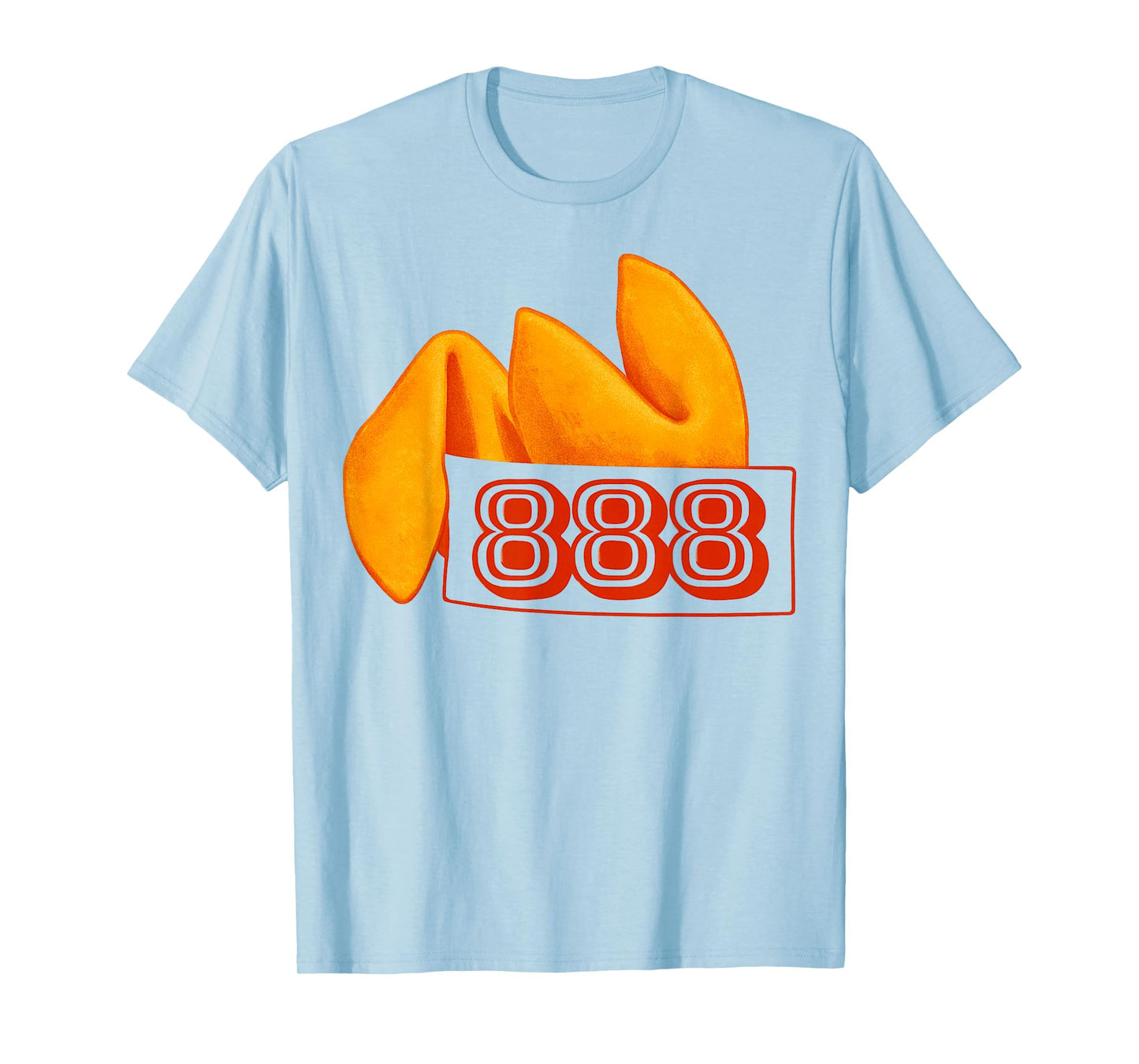 Chinese Fortune Cookie Funny Lucky Number 888 T-Shirt