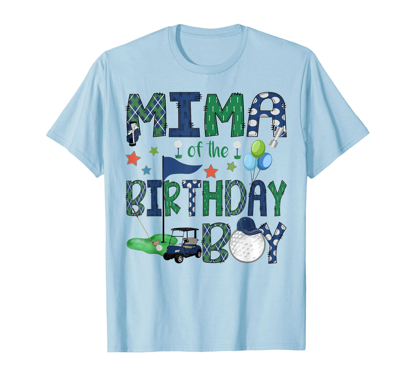 Mima Of The Birthday Boy Hole In One Golf Lover T-Shirt