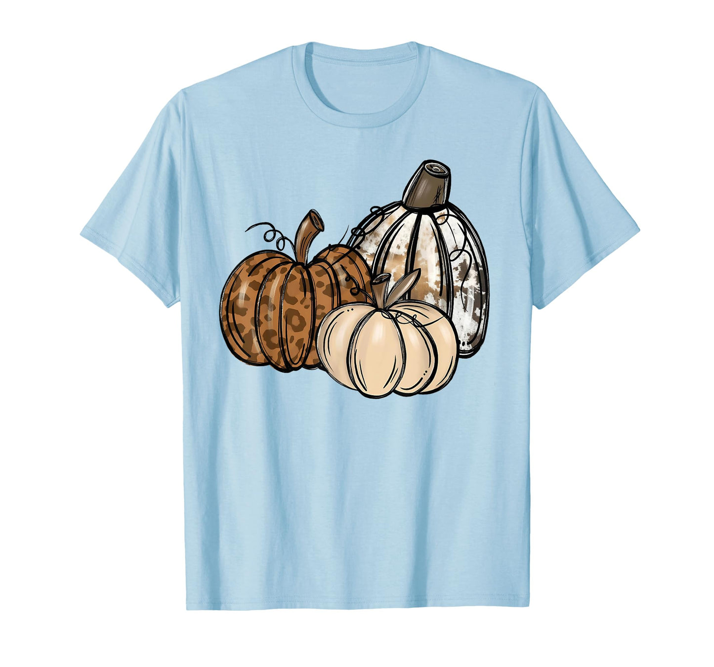 Pumpkin Season Funny Autumn Fall Y'all Leaves Thanksgiving T-Shirt