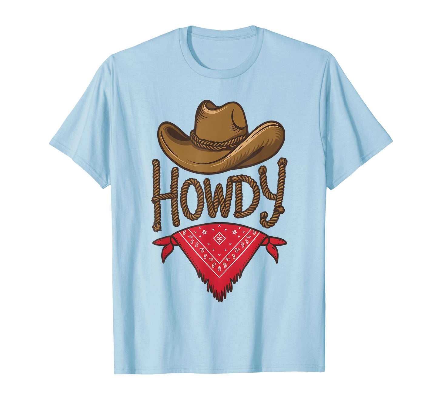 Cowboy Hat Cowgirl Country Chic Rodeo Rustic Western Howdy T-Shirt