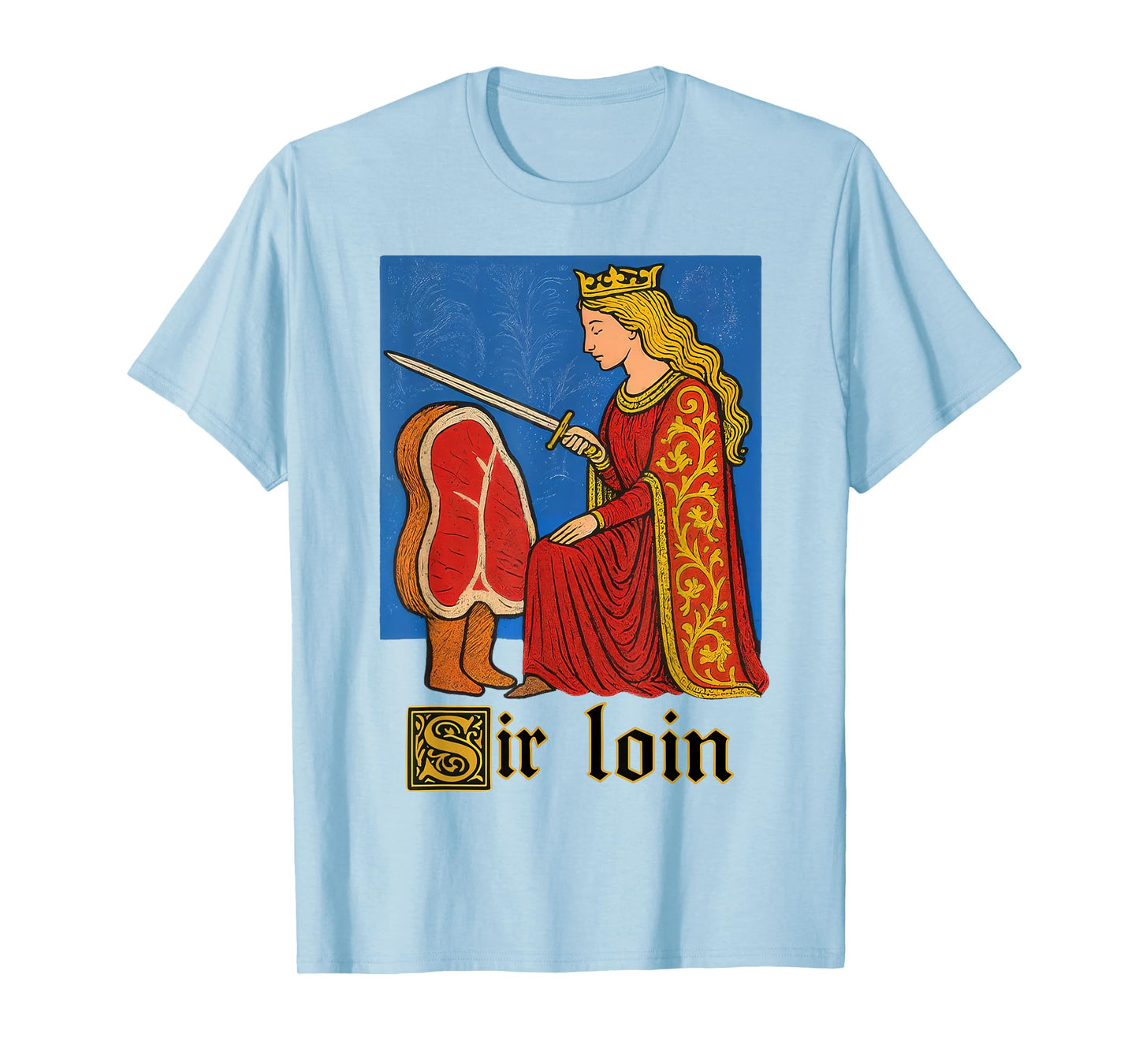 Steak Joke Art T-Shirt