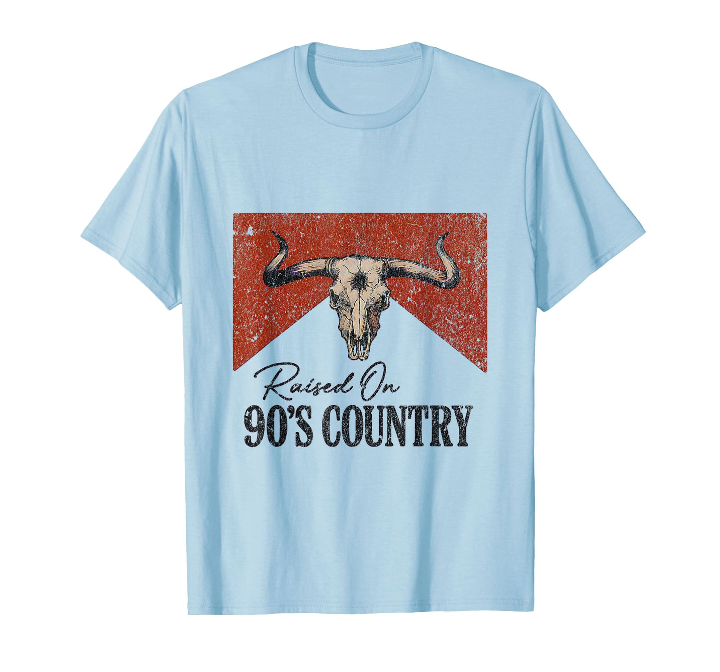 Raised On 90s Country Shirt Womens Cute Vintage T-Shirt