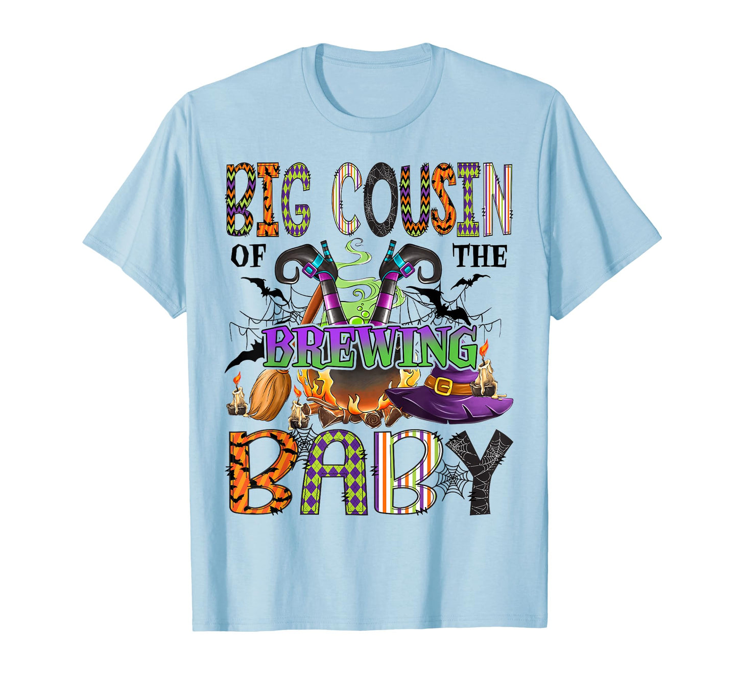 Big Cousin of Brewing Baby Halloween One Spooky Big Cousin T-Shirt