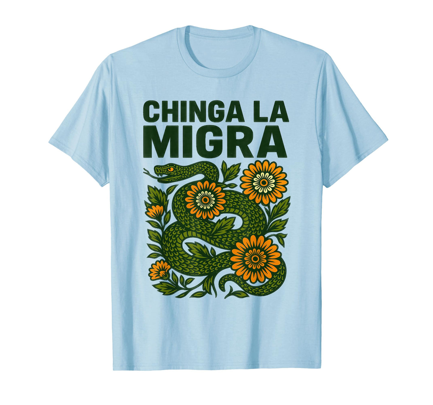 America Vintage Chinga La Migra Shirt For Men Women T-Shirt