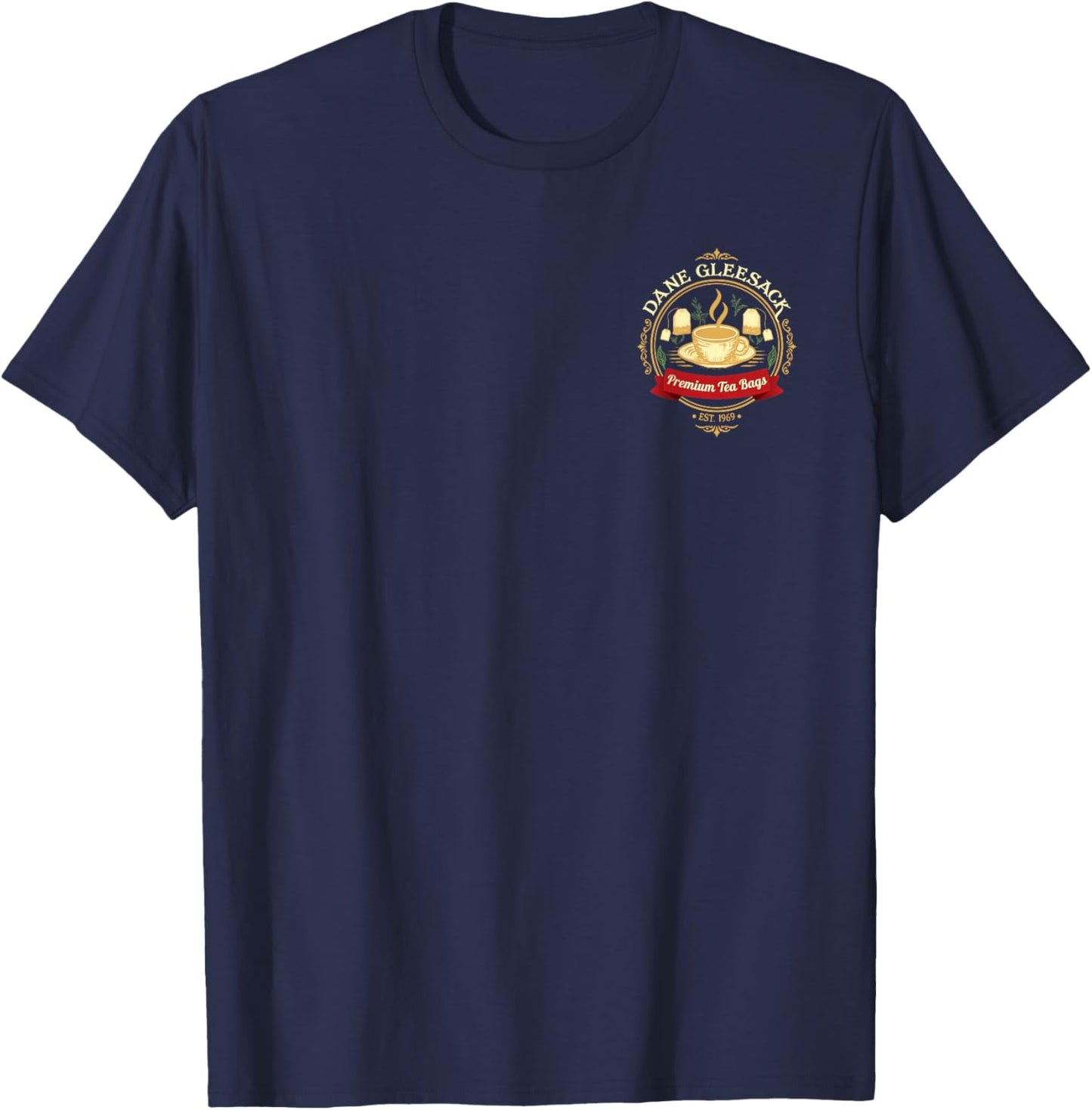 Dane Gleesack Funny Adult Humor Punny Jokes Innuendo 2-Sided T-Shirt - T-Shirt | Navy