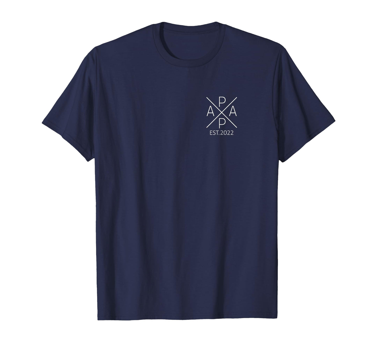 Proud Papa Est. 2022 Father 2022 promoted to Papa 2022 T-Shirt