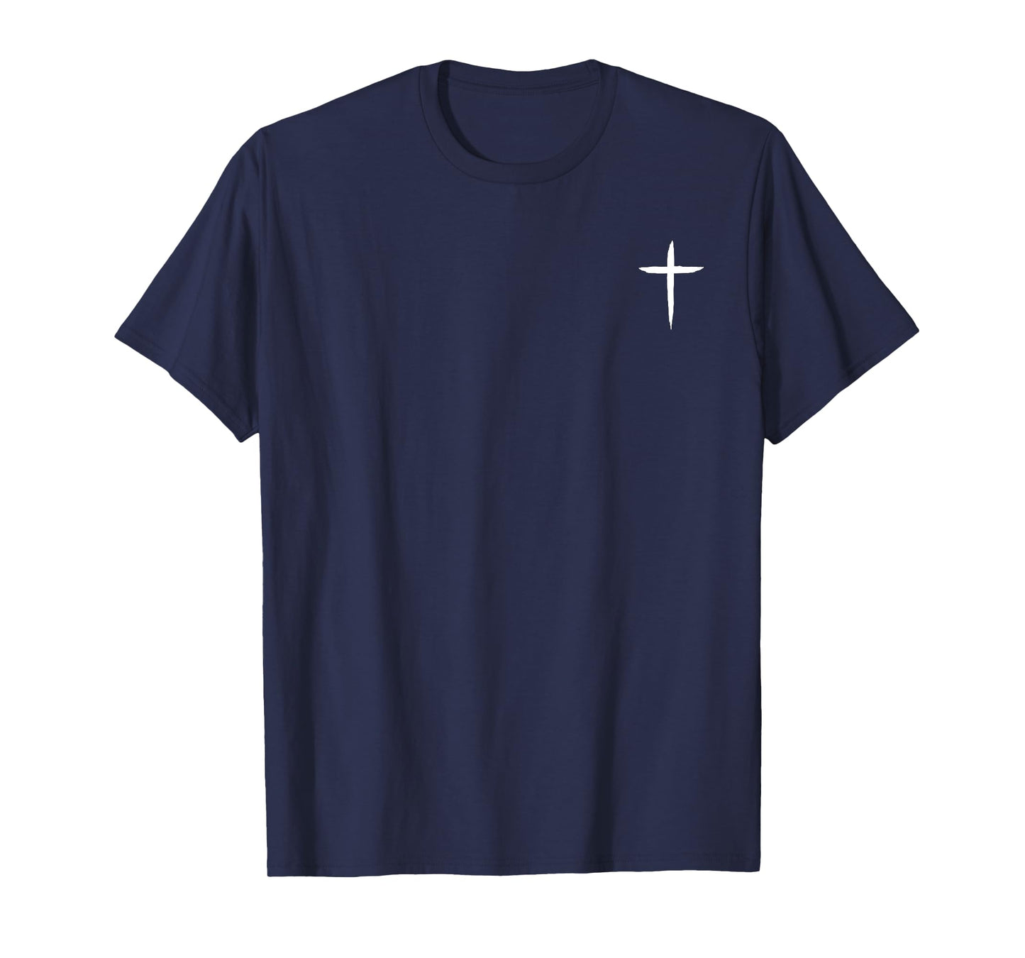 Jesus Christian Cross God Faith Bible Minimal Religious T-Shirt