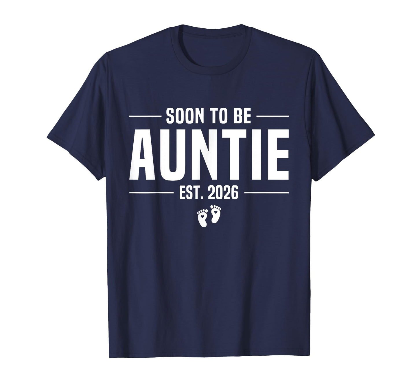 Soon to be Auntie 2026 Loading Promoted to Auntie 2026 T-Shirt