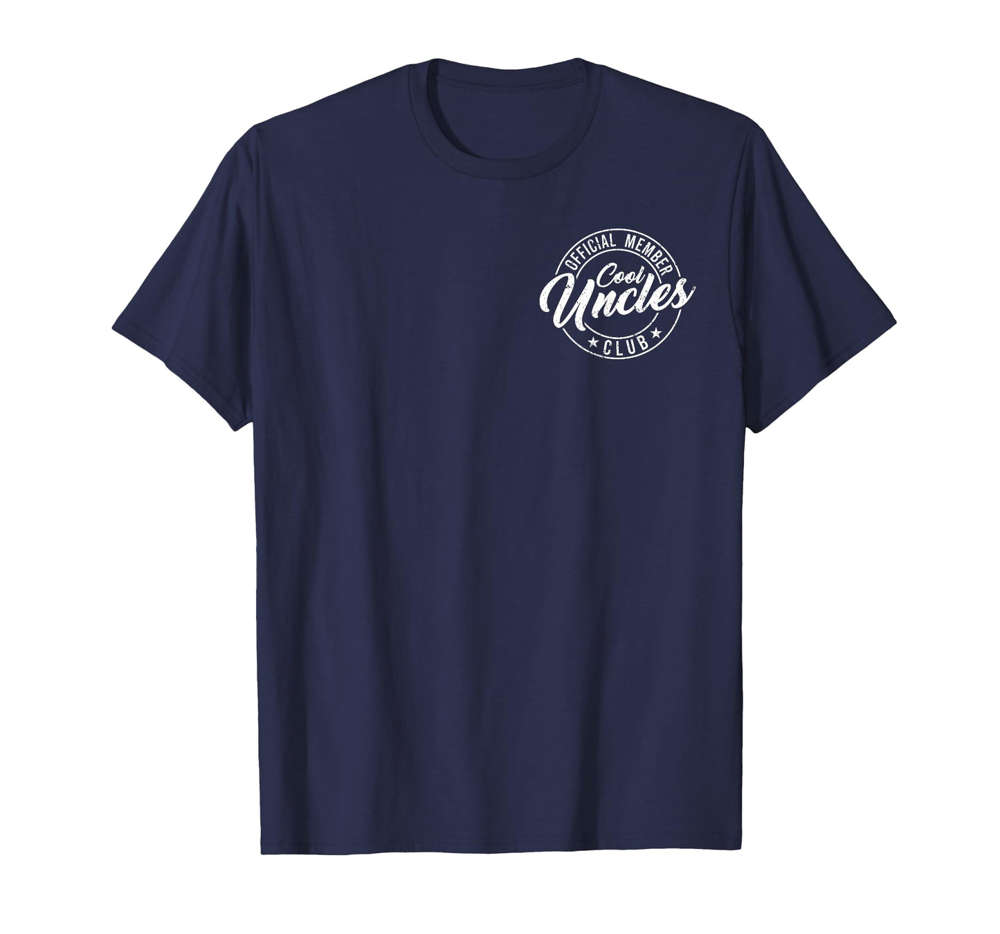 Official Member Cool Uncles Club Retro Uncle Fathers Day T-Shirt