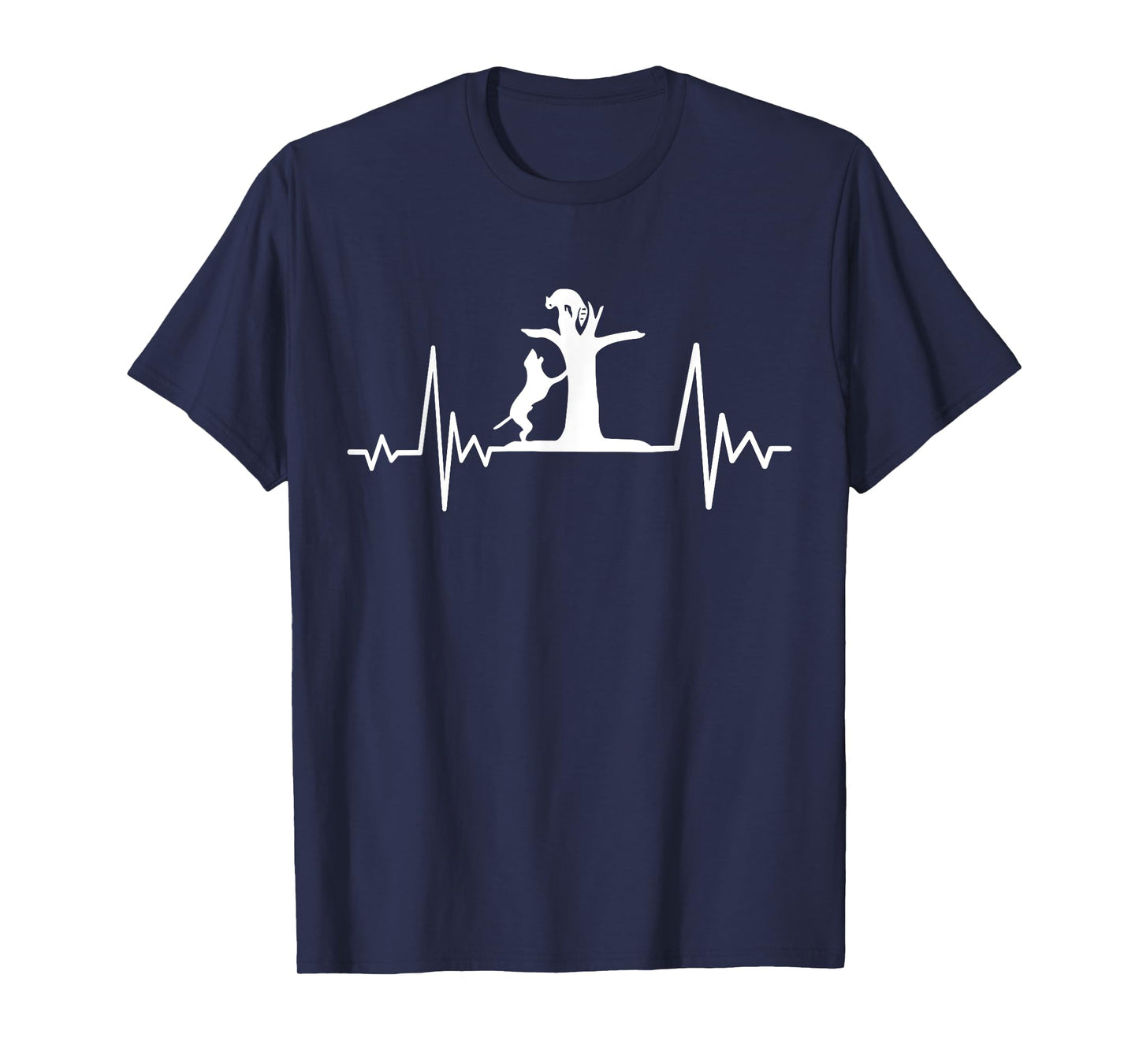 Coon Hunting Dogs Coonhound Heartbeat T-Shirt
