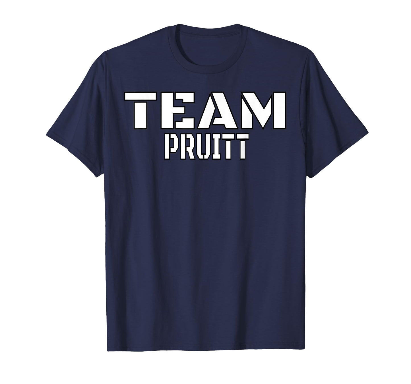 Team Pruitt Unique Personalized Matching Family T-Shirt
