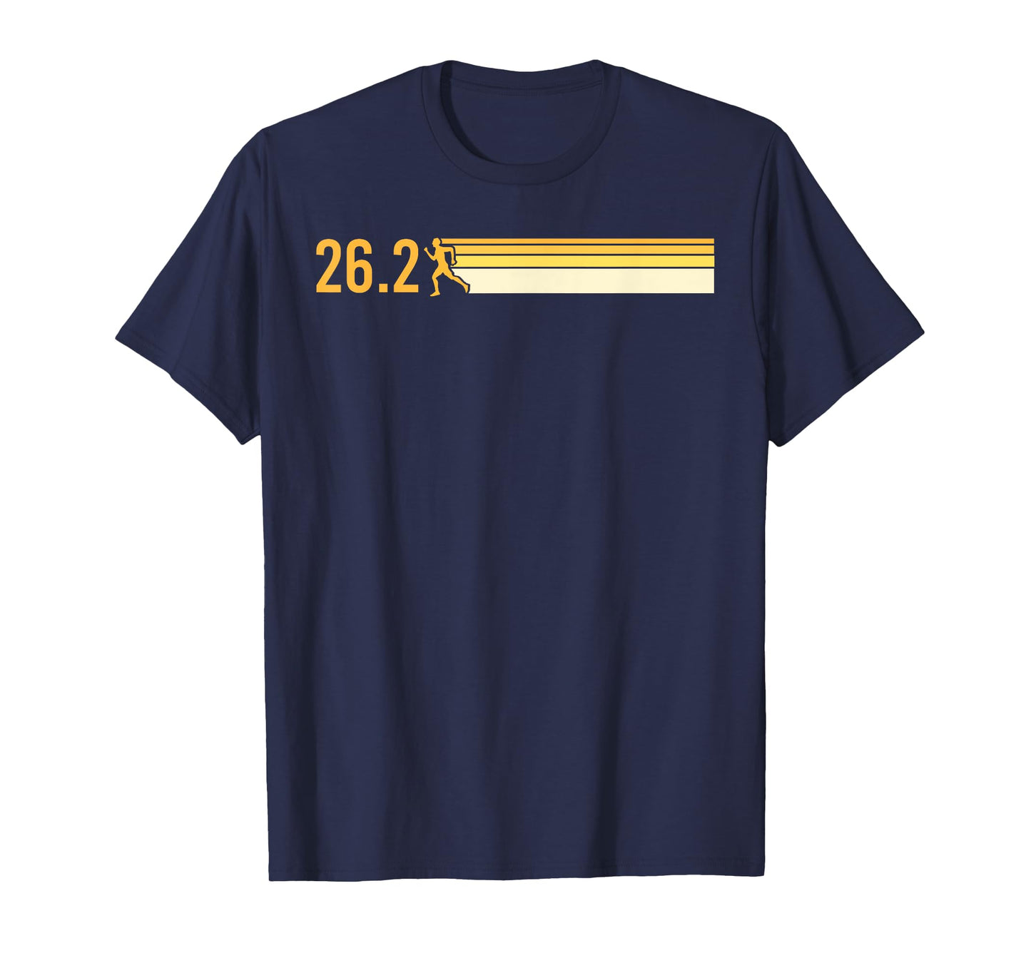 Vintage Marathon Art Men Women Marathoner 26.2 Miles Runner T-Shirt
