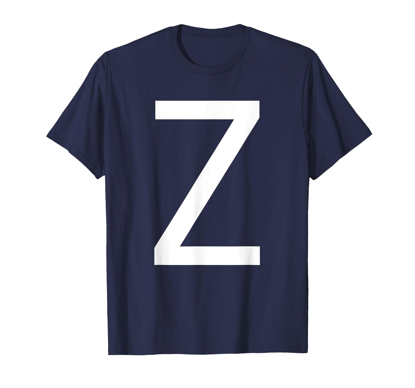 Capital Letter Z Monogram Poppins Font Initial Alphabet T-Shirt