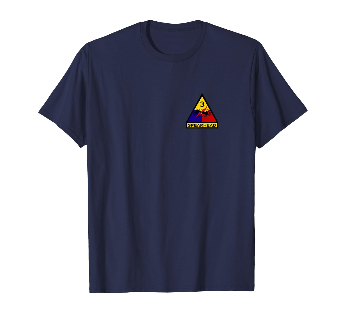 3rd Armored Division Old Ironsides Pocket Veterans Day Xmas T-Shirt