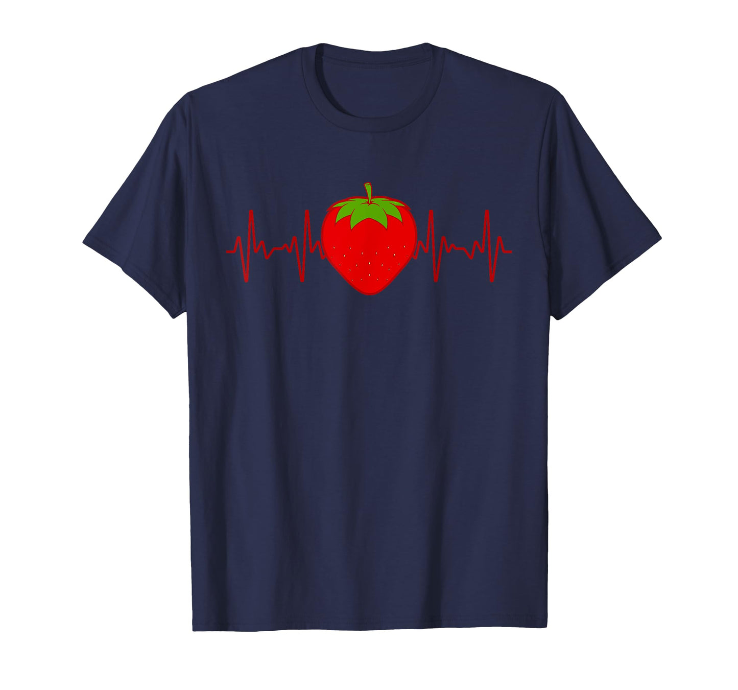 Cute Strawberrry Design For Men Women Strawberry Fruit Lover T-Shirt