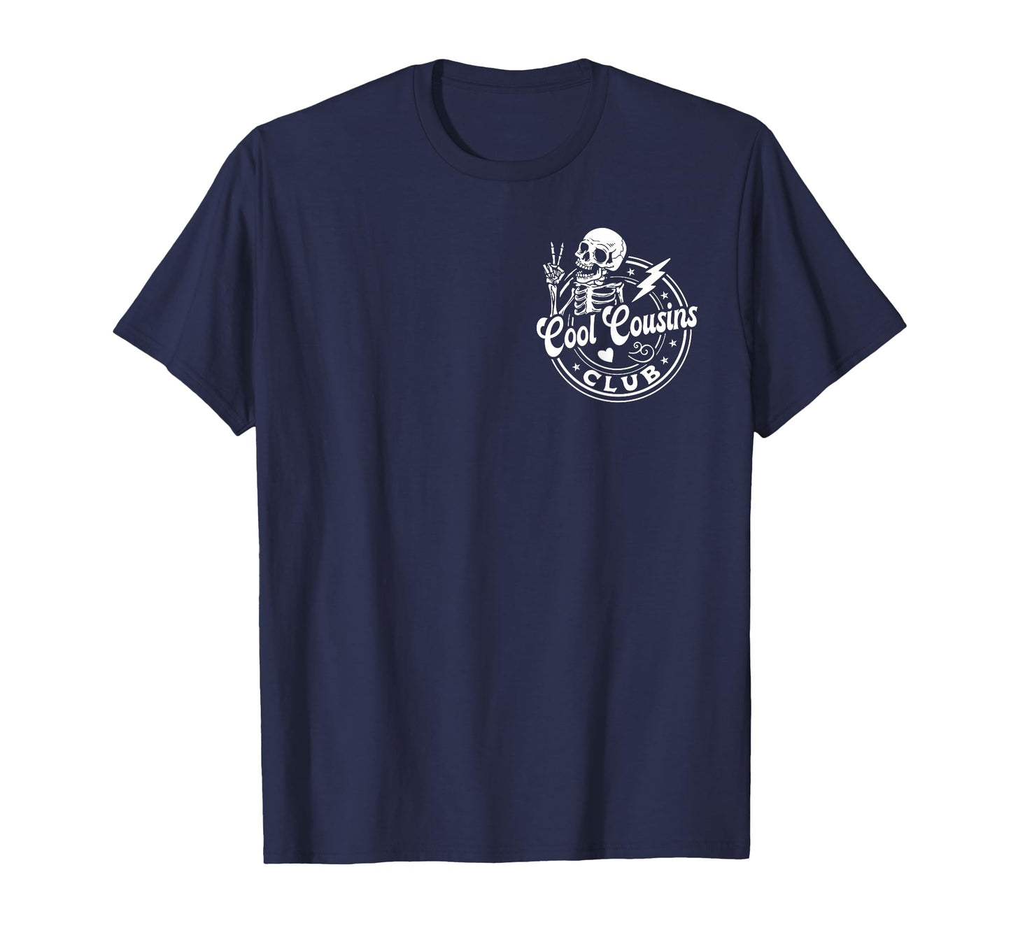 Cool Cousins Club Shirt Boy Girl Cousin Crew Skeleton T-Shirt