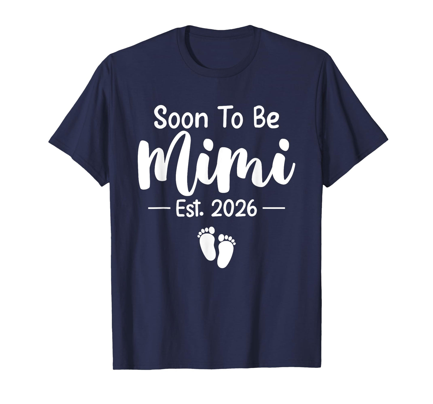 Soon To Be Mimi 2026 Cute Pregnancy Announcement New Mimi T-Shirt