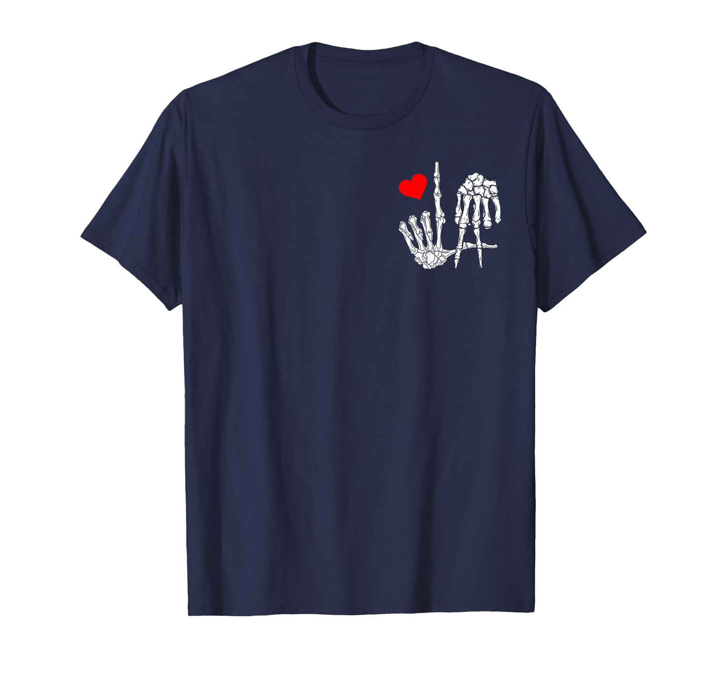 I Love Los Angeles With Skeleton LA Sign to Represent City T-Shirt