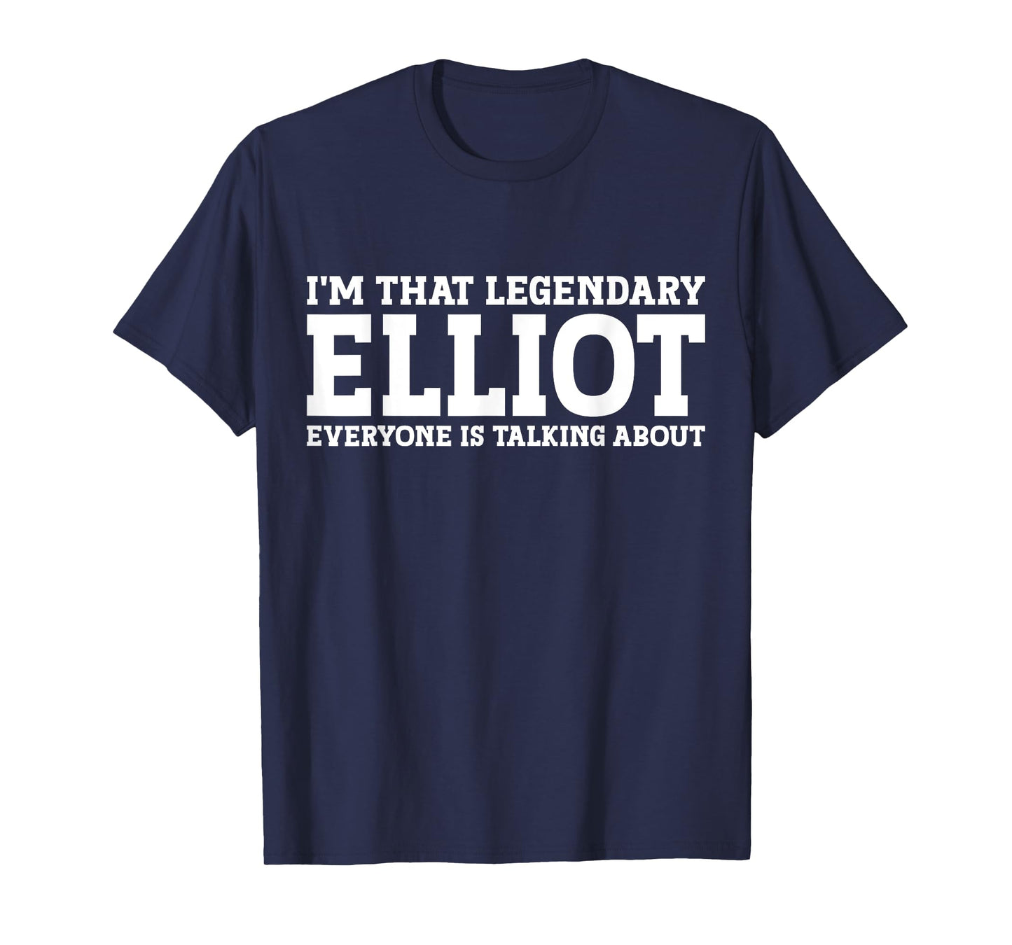 Elliot Surname Funny Team Family Last Name Elliot T-Shirt