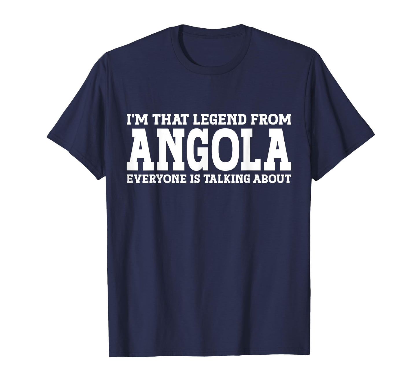 Angola Hometown IN Indiana Home Roots Funny City Angola T-Shirt