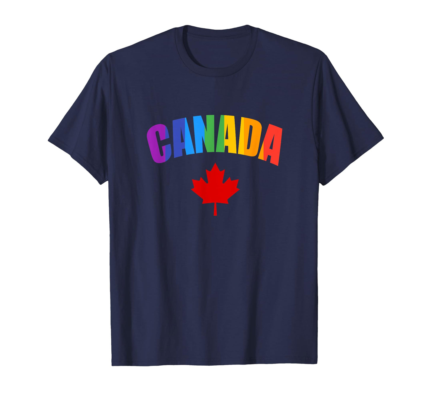 Canada Day LGBTQ Canadian Flag Gay Pride Month Lesbian T-Shirt