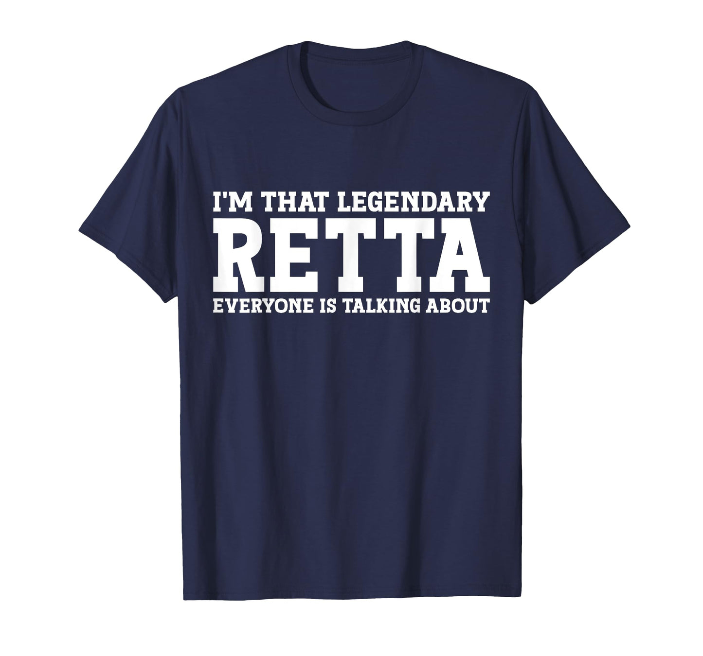 Retta Personal Name Women Funny Girl Name Retta T-Shirt