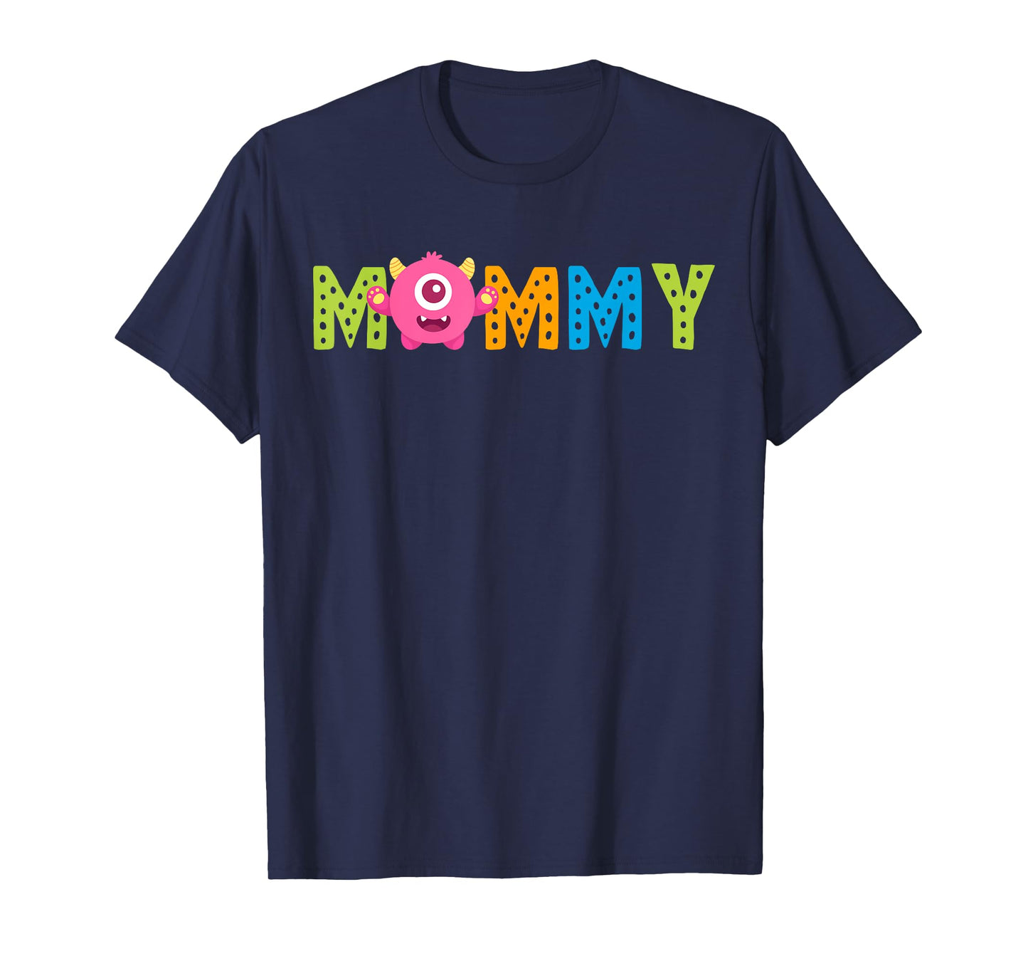 Mommy of the Birthday Monster 1st Birthday Family Mom T-Shirt