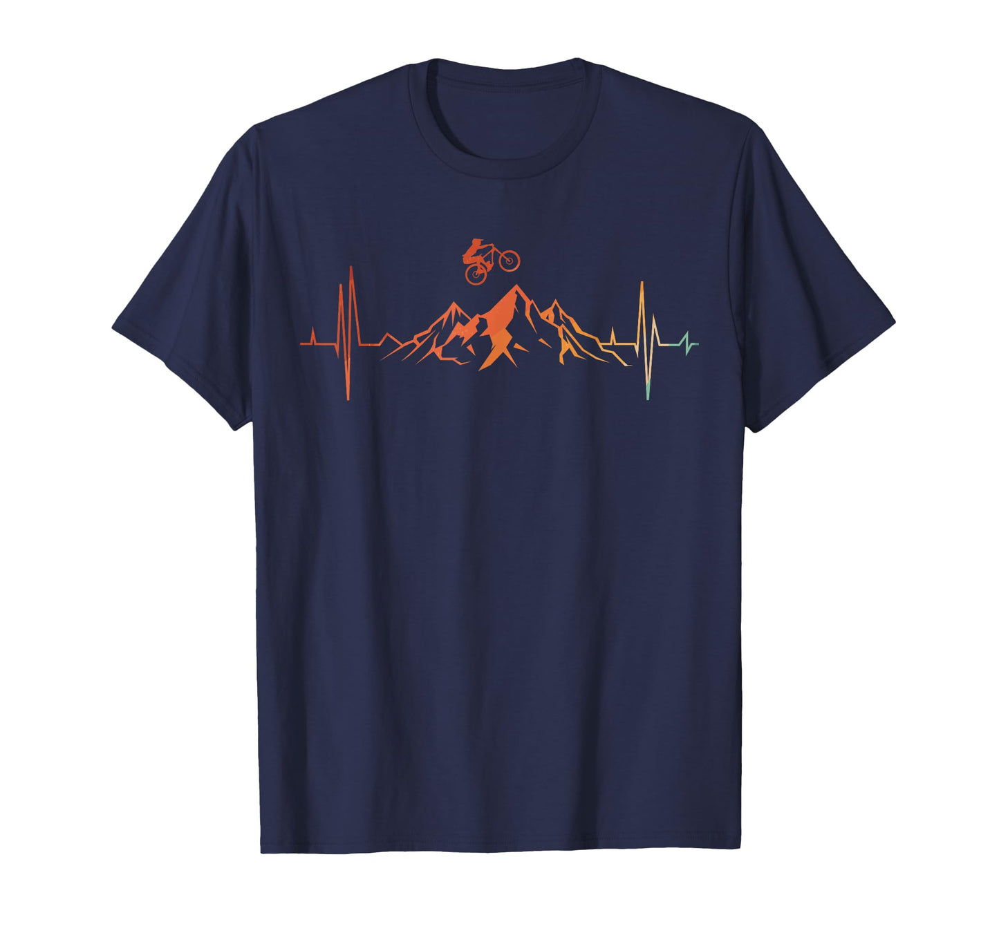 Mountain Bike Art For Men Women Downhill Mountain Biker MTB T-Shirt