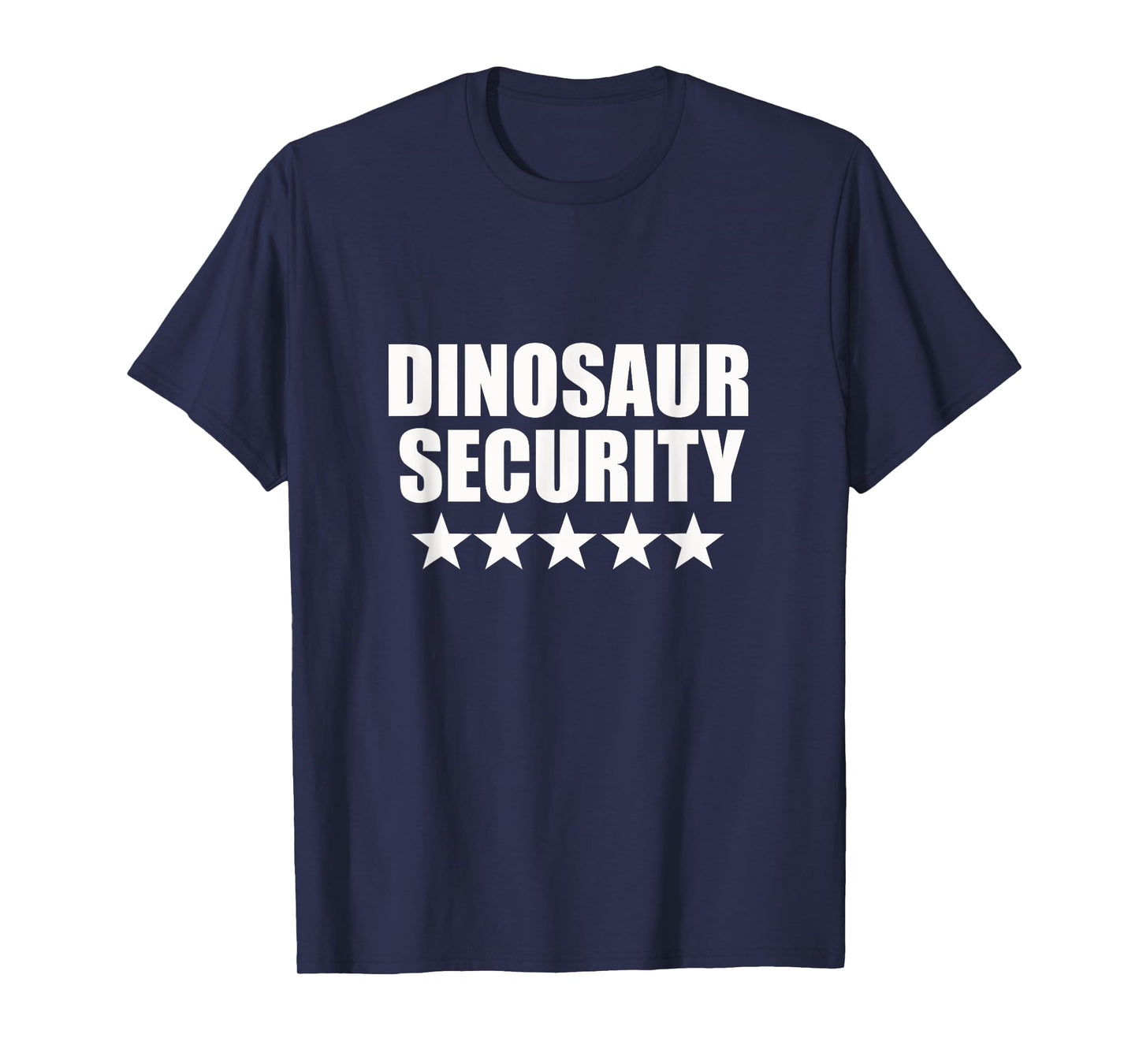 Dinosaur Security Halloween Birthday Fancy Dress Costume T-Shirt